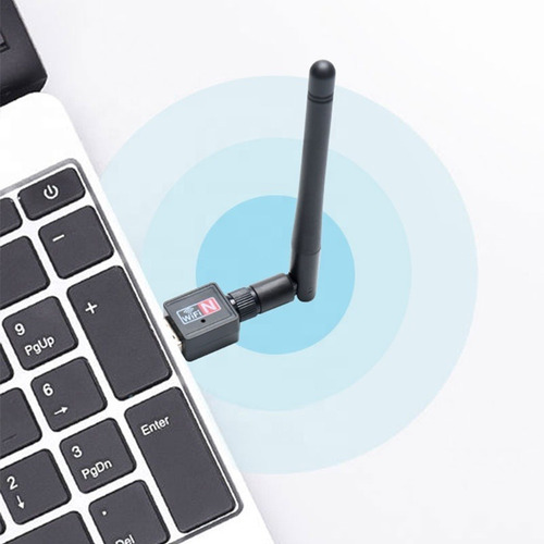 Imagen 4 de 6 de Wifi Usb Antena Desmontable Adaptador 300mbps Receptor Pc