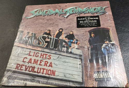 Suicidal Tendencies Lights Camera Revolution Lp Usa 1ra Edic