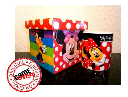 Regalo Minnie Mouse! Estuche Collecionable Y Taza Game Over