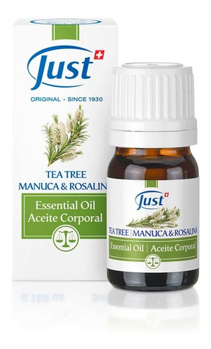 Imagen 1 de 7 de Aceite Esencial De Tea Tree 10ml Swiss Just Original
