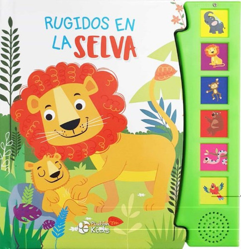 Rugicos En La Selva Con Sonido, De Vv. Aa.. Editorial Pluton, Tapa Dura En Español, 2021