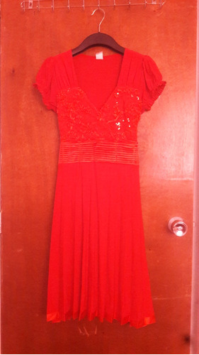 Vestido Rojo De Gala Nuevo Por20$