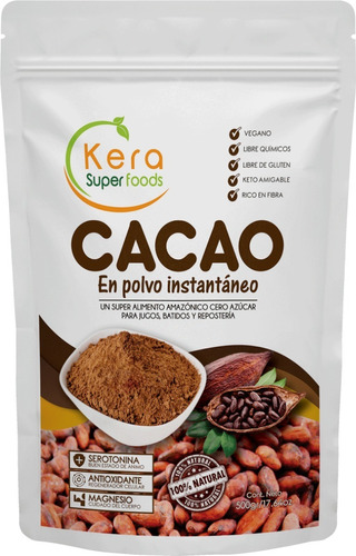 Cacao En Polvo - Kera 500gr