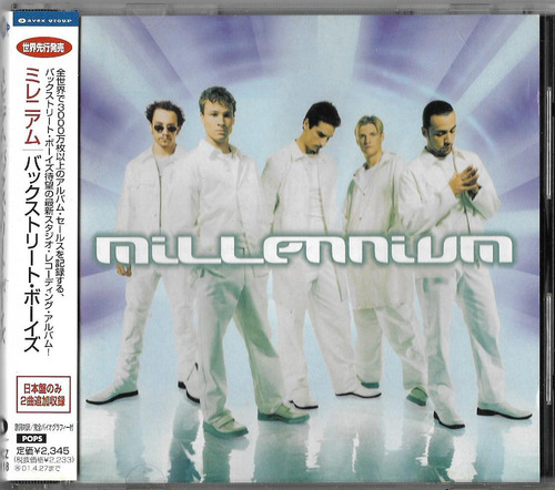 Backstreet Boys Cd Millennium Cd Japones Obi Japan Max_wal