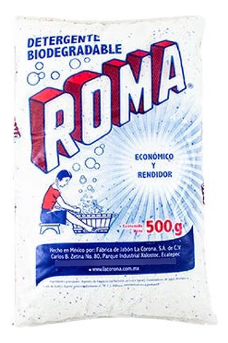 Jabon Roma Polvo 500g-1pz