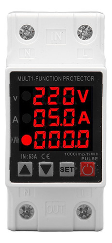 Protector De Corriente Ajustable Con 3 Pantallas Intelligent