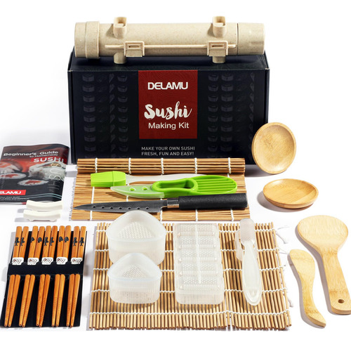 Kit Fabricacion Sushi Delamu Kit Para Hacer Sushi, Kit De Ro