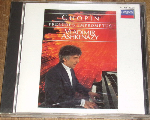 Vladimir Ashkenazy Chopin Preludes Cd Importado Kktus 