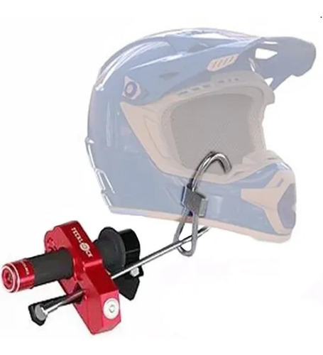 Imagem 3 de 3 de Trava Manete Moto Mais Trava Capacete Teck Lock Anti Furto