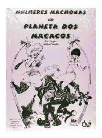 Rpg Mulheres Machonas No Planeta Dos Macacos - Devir Btrc - Capa Lourenço Mutarelli
