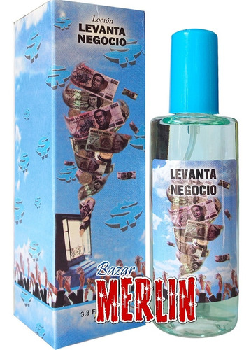 Perfume Levanta Negocio 100ml - Fortuna Abundancia Y Amor 