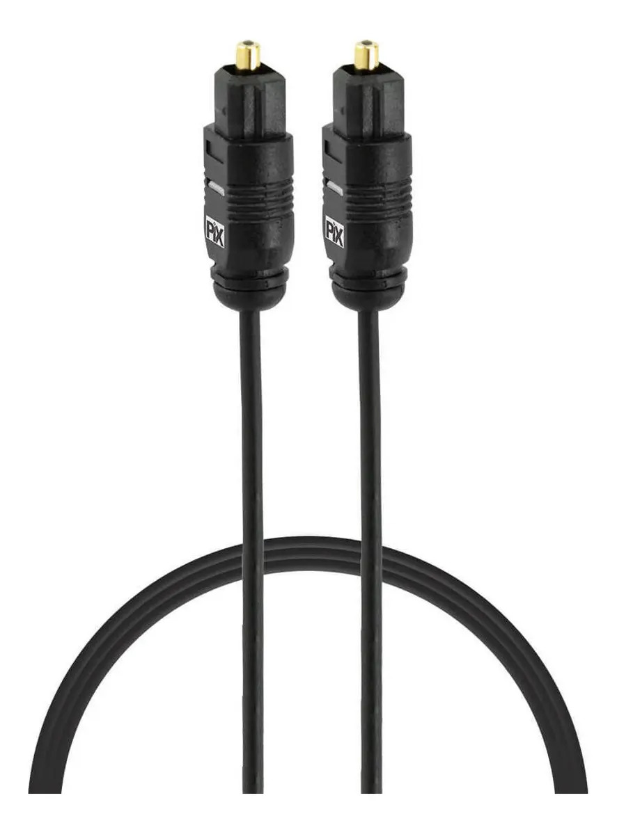 Cabo De Audio Optico Digital Toslink 2 Mts Spdif 5.1 Home