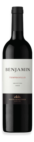 Vino Benjamín Tempranillo 750ml Nieto Senetiner Mendoza
