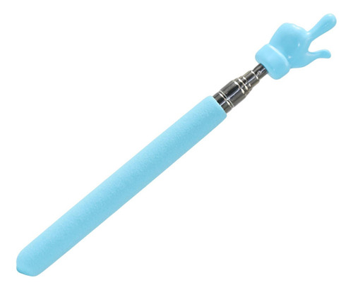 Puntero De Mano Puntero De Aula Decorativo Retráctil Azul