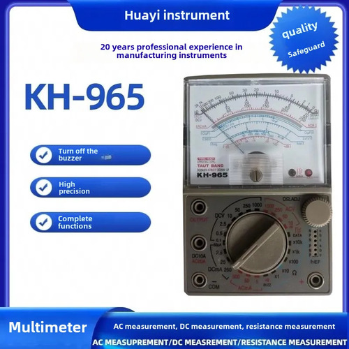 Kh-965 - Multímetro Digital Multifuncional Kh-965 High Al