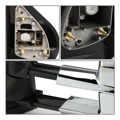 Twm-019-t222-bk-r Espejo Lateral Derecho Plegable Manual Com
