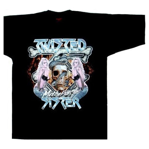 Twisted Sister Mutha Polo Talla Small [rockoutlet] Saldos
