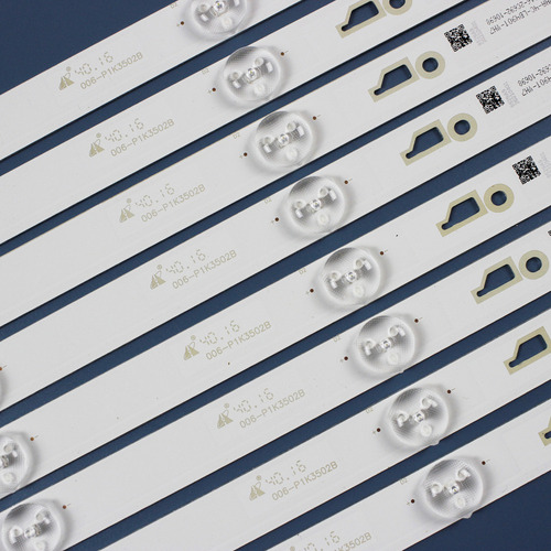 Kit Leds Hkp49sm8 Hkp49sm9 (8tiras 5leds) - Aluminio, Nuevo