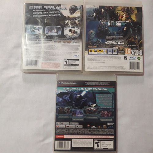 Lost Planet Extreme Condition Lost Planet 2-3 Para Ps3 (Usado)