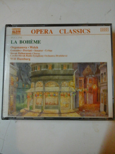 Cd 0136 - Puccini - La Boheme - 2 Cds. 