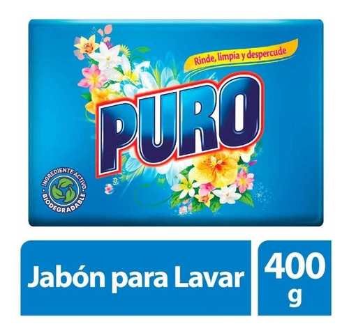 Jabon Barra Puro 400gr 