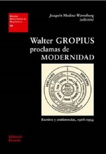 Walter Gropius. Proclamas De Modernidad. Escritos Y Conferen