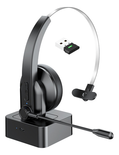 Auriculares Inalámbricos Con Micrófono / Base De Carga