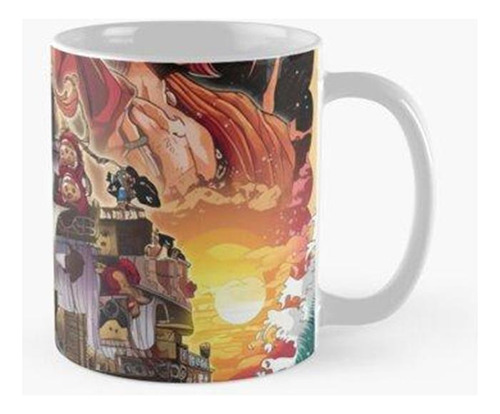 Taza X4 One Piece  Calidad Premium