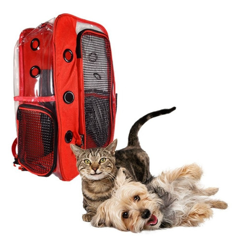 Maleta Para Mascotas Perro O Gato Morral Mochila