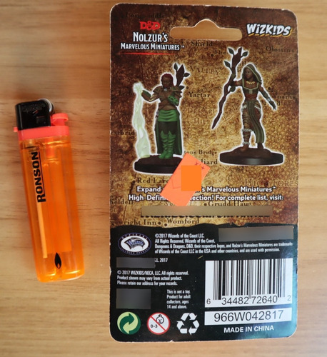 Human Druid 2017 Nolzur Miniatura Dungeons & Dragons