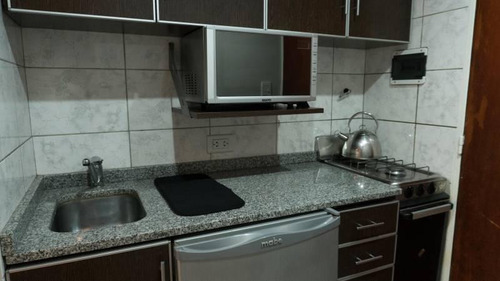Imagen 9 de 17 de Excelente Depto Equipado De 27m2 Al Frente/ Muy Luminoso En Recoleta