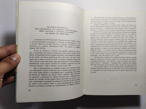 Os Acores E O Atlantico ( Seculos Xiv - Vvii) , Instituto Hi (Usado)
