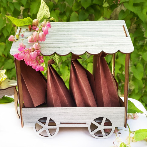 Imagen 3 de 10 de Kit Mesa Dulces Candybar Mini En Mdf Impreso Alta Calidad M2