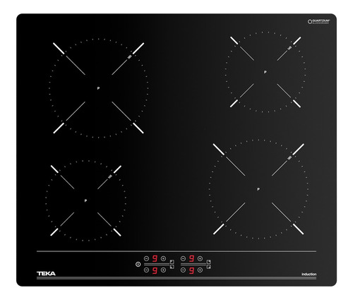 Encimera De Induccion Empotrable Teka De 60cm 7200w 4 Zonas