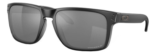 Anteojos de sol polarizados Oakley Holbrook XL Extra large con marco de o matter color matte black, lente black de plutonite prizm, varilla matte black de o matter - OO9417