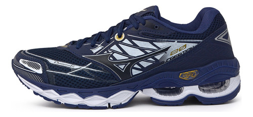 Tênis Mizuno Creation Couro Caminhada Treino Corrida Macio