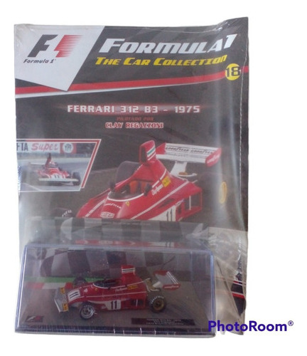 Colección Auto Formula 1 N 18 Ferrari 312 B3 (1975) Ragazzon