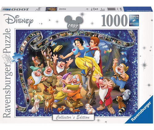 Rompecabezas Ravensburger Blancanieves (1937) 1000 Piezas