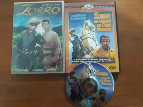 2 Dvd Zorro E A Cidade De Ouro Perdida+6 Episódios Moore D22