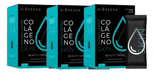 Imagen 1 de 7 de Giovegen Skin - Colágeno Hidrolizado 3 Meses De Tratamiento