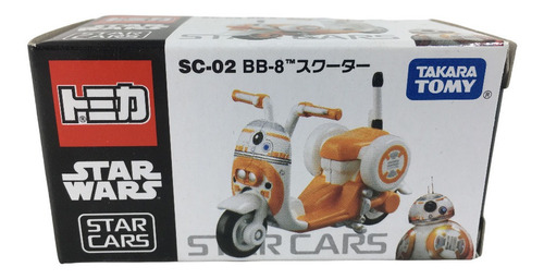 Takara Tomy Tomica Star Wars Cars Sc-02 Bb-8 Scooter