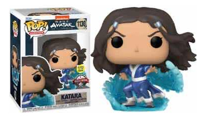 1130 Katara Glow Funko Pop - Sticker Se