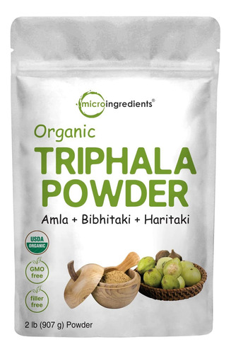 Suplemento Triphala En Polvo Orgánico, 2 - g a $177