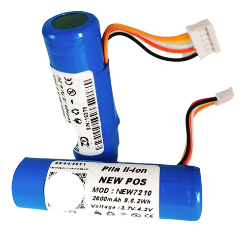 Batería Para Punto New Pos 7210 3.7v 4.2v 2600mah