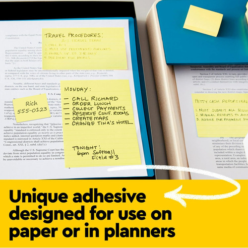 Post-it Notes, 12 Blocs De Notas Adhesivas, 3 Pulgadas X ...