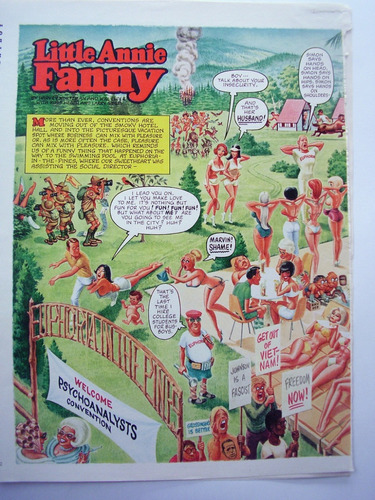 Imagen 2 de 8 de Annie Fanny 7 Comics Playboy Original Set 6