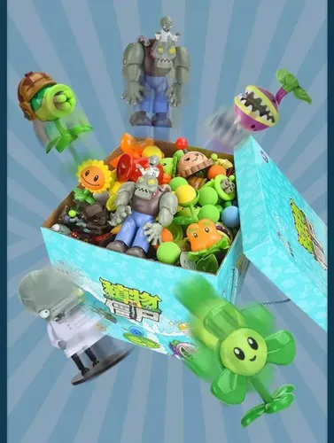 Sd Christmas Gift Plant Zombie Jogo Conjunto 25 Acessório Eq