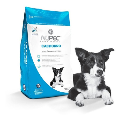 Alimento Nupec Nutrición Científica para perro cachorro de raza mediana y grande sabor mix en bolsa de 8kg