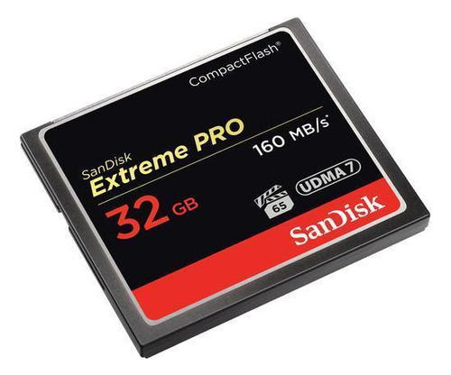 Tarjeta de memoria Compactflash Extreme Pro 160 MB/s de 32 GB