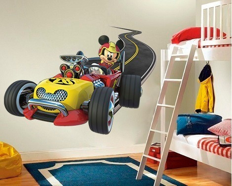 Vinil Decorativo/mickey Mouse/cuarto De Niños/caricaturas